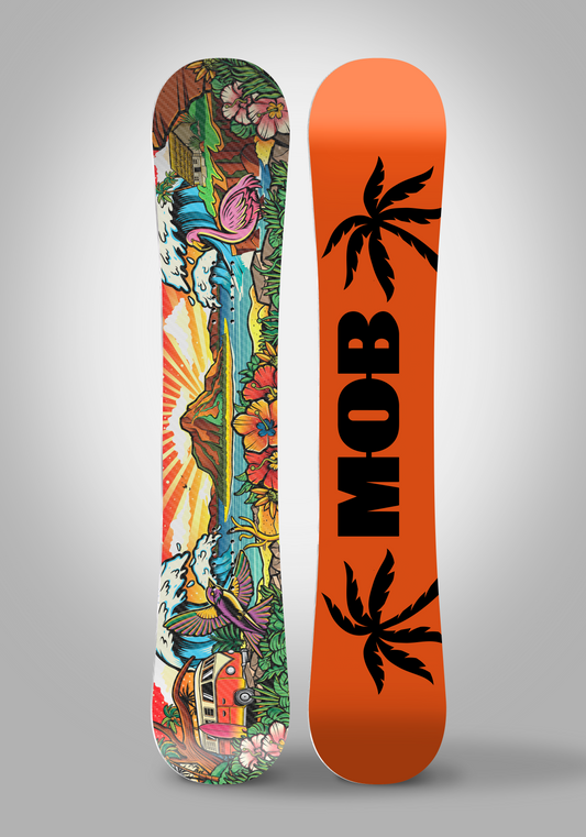 Bridging the Gap with the 2024 'Paradise' Snowboard by MOB Boarding Company