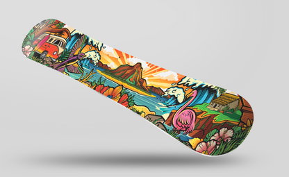 "Paradise" Snowboard 2024